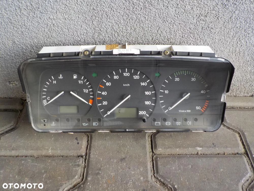 VW T4 2.5 TDI LICZNIK PRĘDKOŚCIOMIERZ 7D0919861R - 1