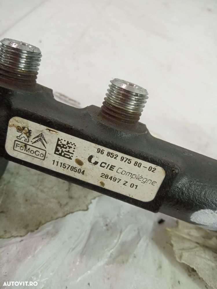 Rampa injectoare 1.6 tdci t3da 9685297580-02 Peugeot 3008 1 - 2