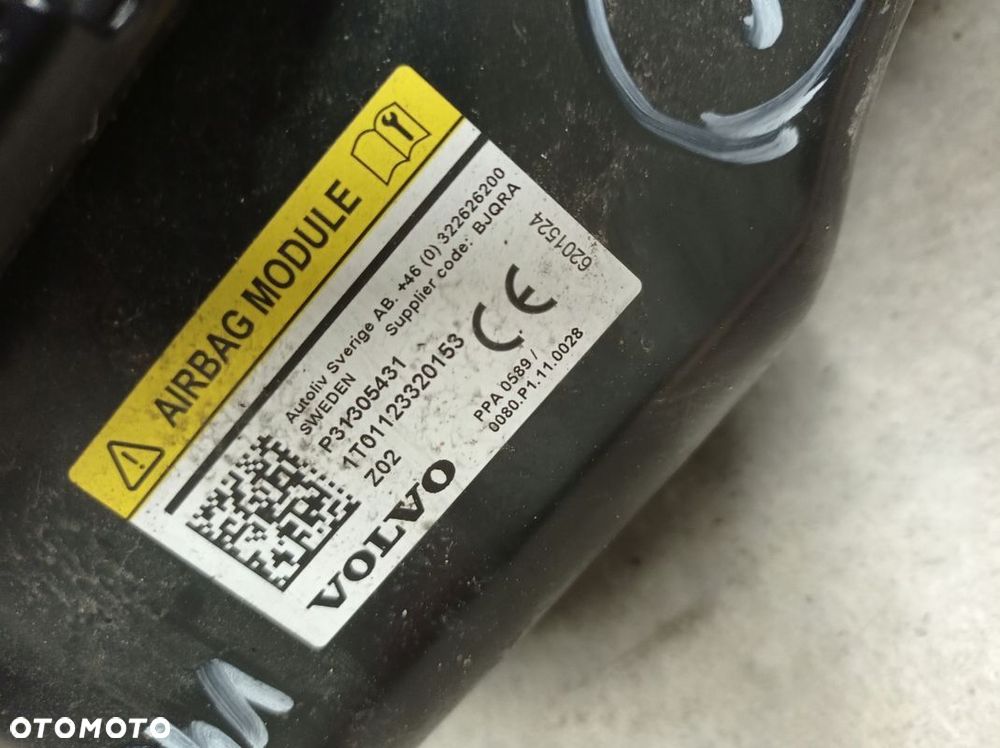 VOLVO V40 II PODUSZKA AIRBAG PIESZEGO P31305431 - 2