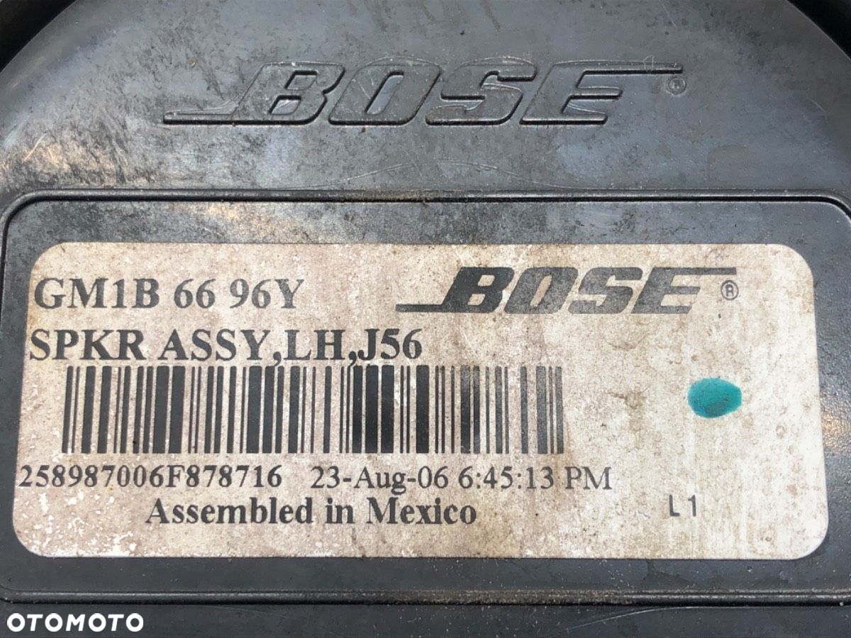 GŁOŚNIKI BOSE KOMPLET - 260.00 PLN - MAZDA 6 Station Wagon (GY) 2002 - 2008 2.0 DI (GY19) 105 kW - 5