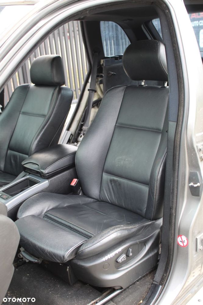 FOTEL LEWY PRZÓD PRZEDNI BMW X5 E53 CZARNA SKÓRA - 1