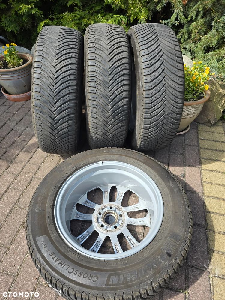 ALUFELGI + OPONY CAŁOROCZNE 225/65/R17 Michelin CrossClimate 2 SUV - 4