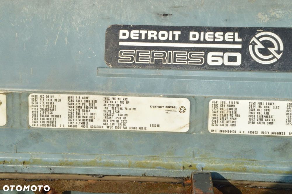 silnik terex ta35 detroit series 60 12.7 jelcz c424 volvo vn kenworth t600 - 6