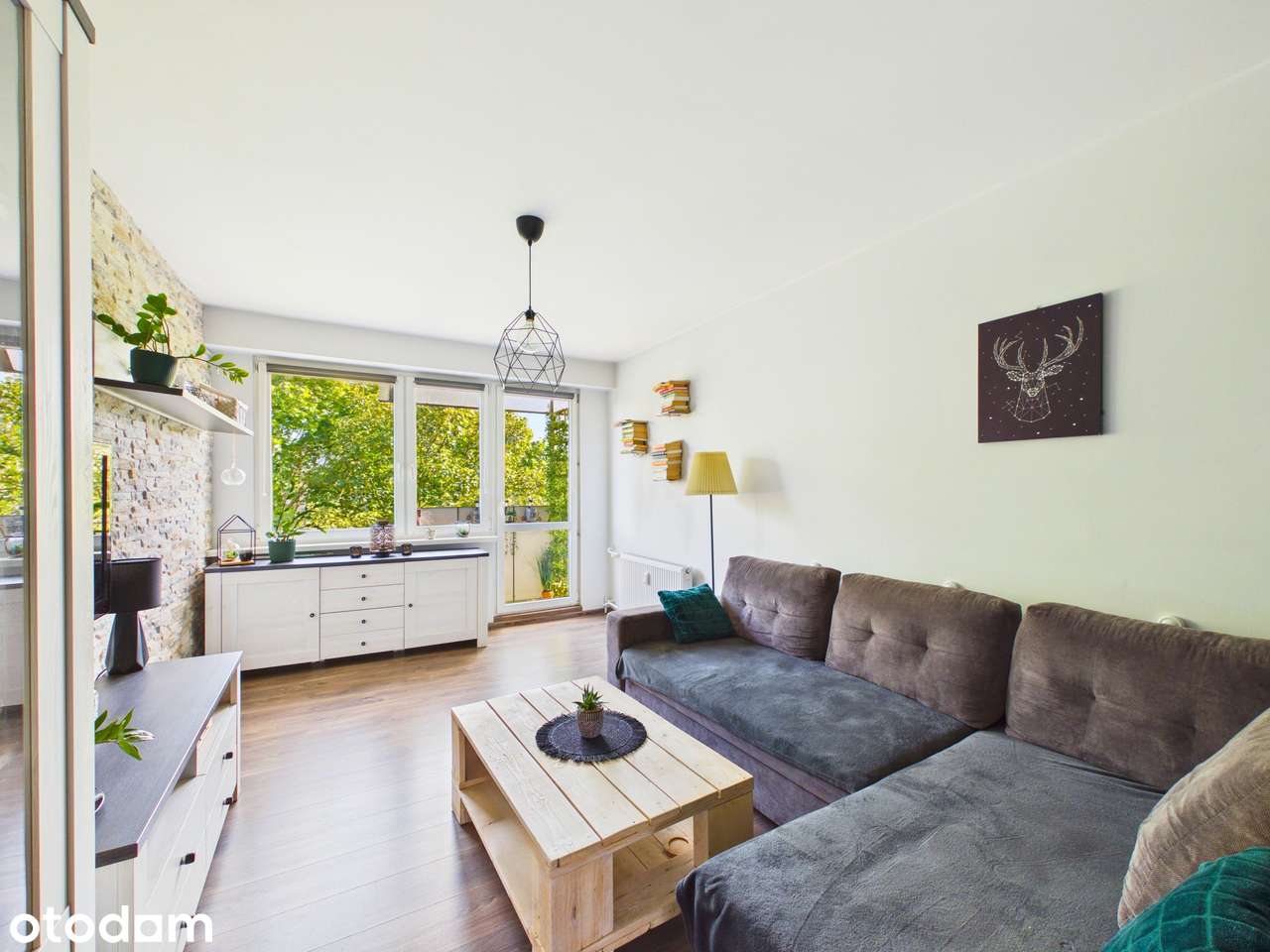 2 pokoje, balkon, pełne wyposażenie, Rubinkowo, gotowe do zamieszkania