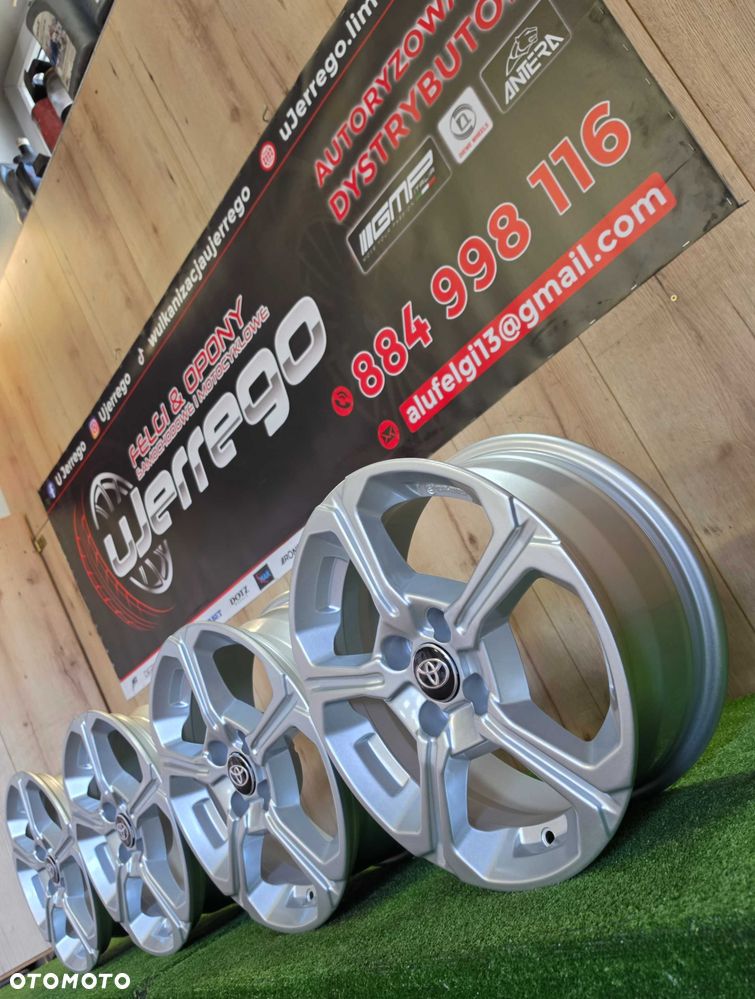 Nowe alufelgi TOYOTA 15x4x100 - Aygo, IQ, Yaris - 8