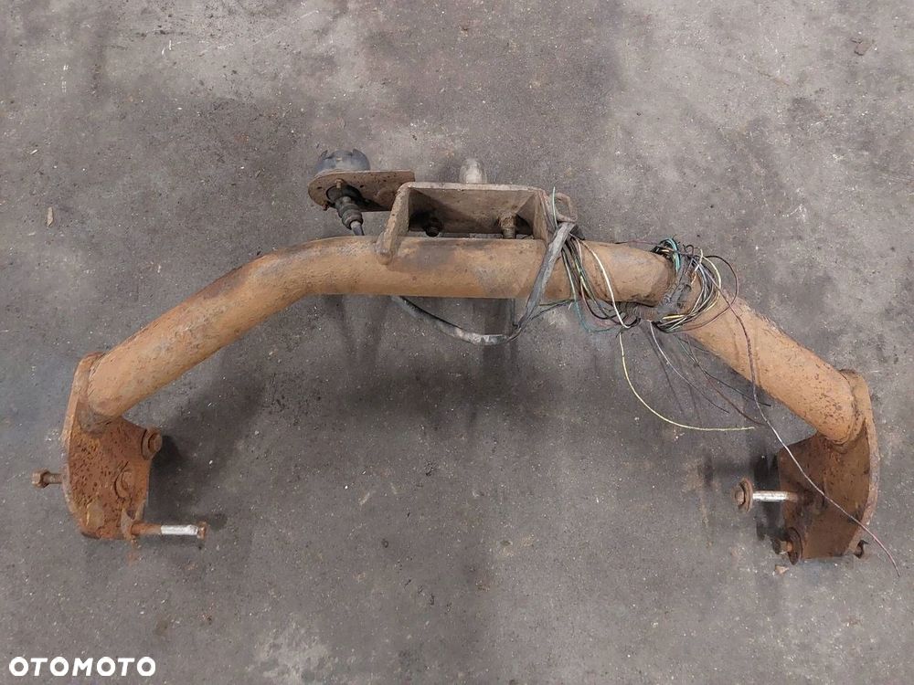 HAK HOLOWNICZY BRAK TABLICZKI MERCEDES-BENZ VITO W638 - 2