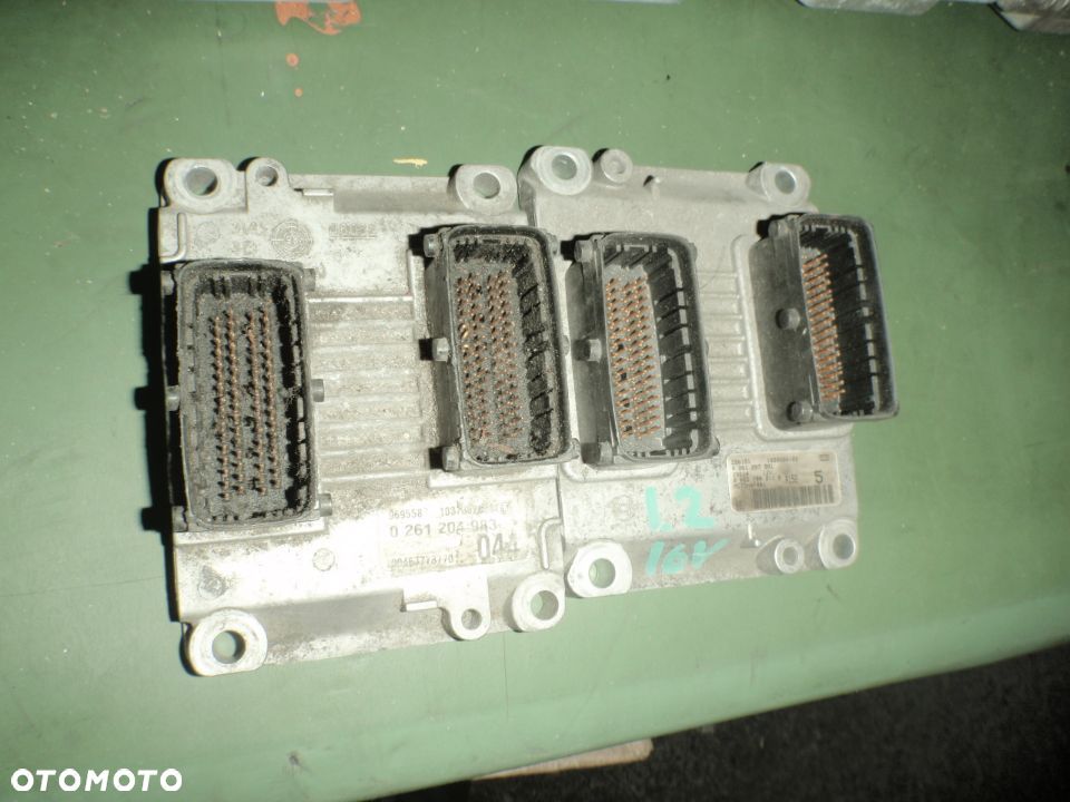 komputer sterownik moduł fiat 500 grande punto evo fiorino Qubo doblo lancia ypsilon - 4