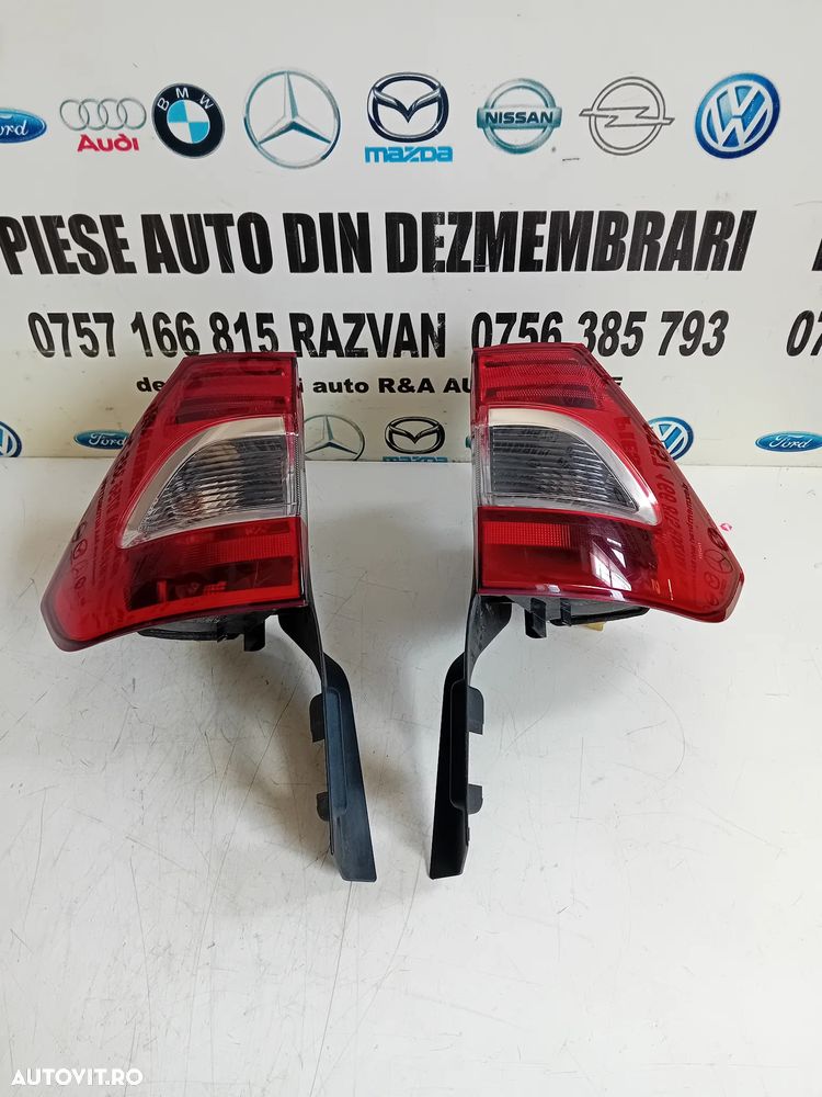Stopuri Lampa Stop Tripla Stanga Dreapta LED Ford Galaxy 2 Facelift 2010-2015 De Pe Caroserie - 4