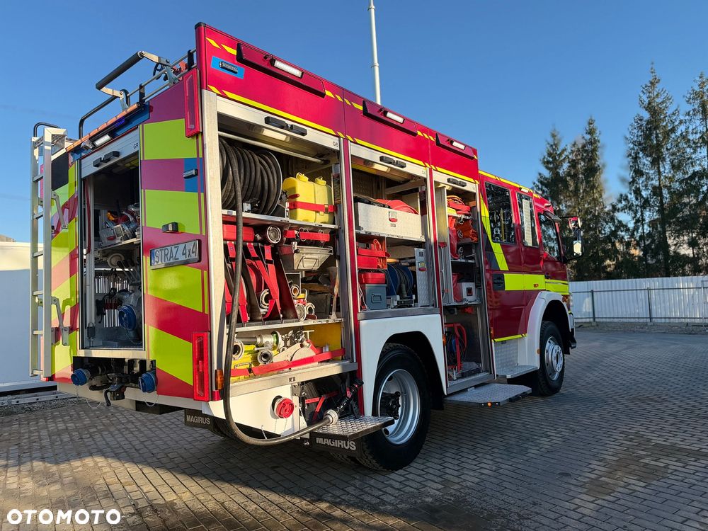 Mercedes-Benz Mercedes Atego GBA Wóz Strażacki 3t wody, Wysokie prześwity, Maszt oświetleniowy - 27