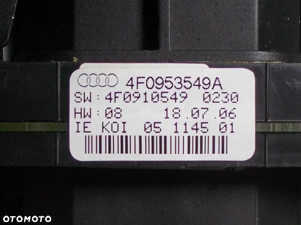 Audi A6 C6 przełącznik zespolony - 5