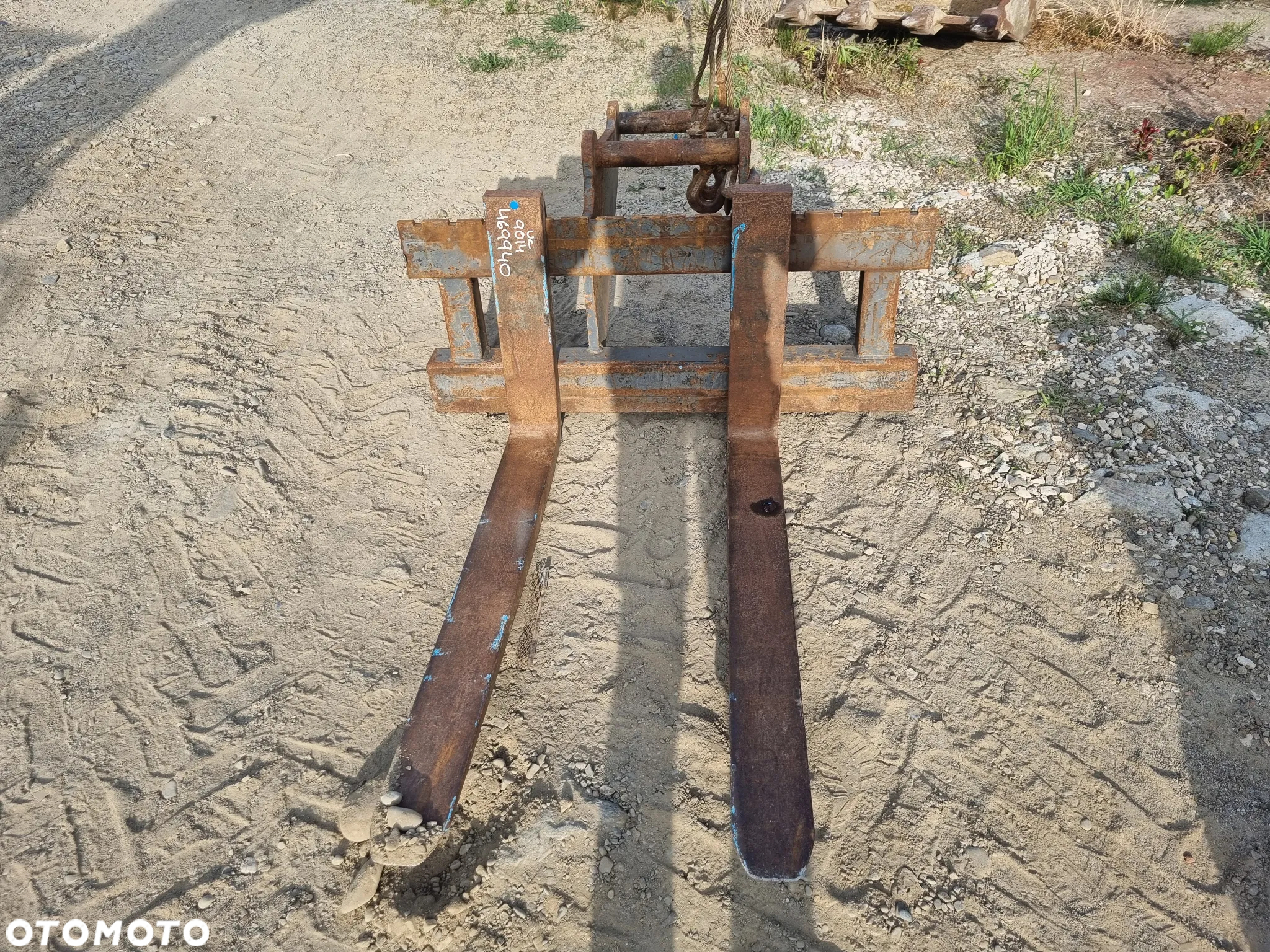 Widły do koparki EMA S60 5t ton rototilt koparka - 2