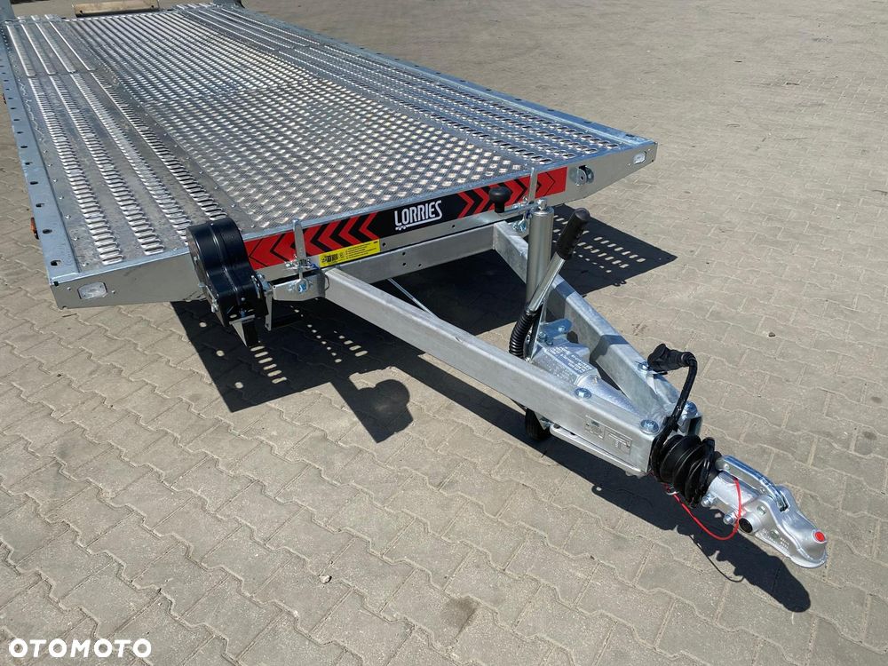 Lorries Dostawa laweta UCHYLNA GRAWITACYJNIE 550x201cm DMC3500kg wypełnienie z blachy alu - 10