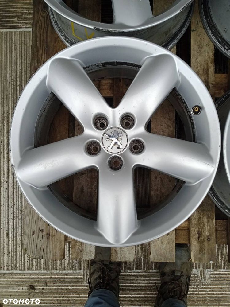 FELGI ALUMINIOWE R17 PEUGEOT 407 1.6  5X108 7,5JX17CH 9658205580 - 2