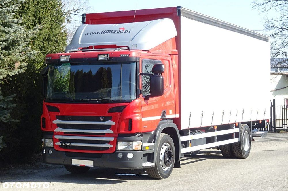 Scania P250 Euro 6 sypialna firanka wys.2.60 winda poduszki sprowadzony - 18