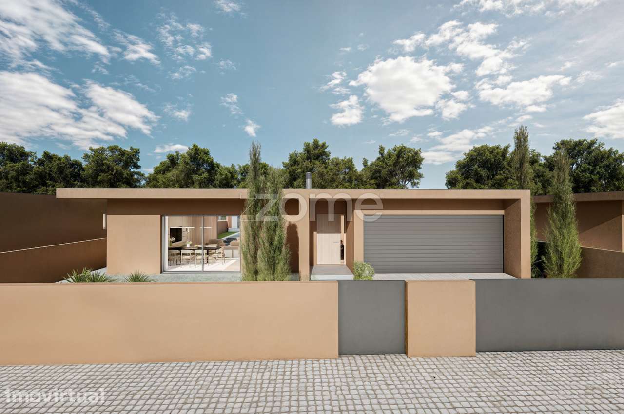 Moradia Térrea Individual com Piscina, em Briteiros, Guimarães - Grande imagem: 2/19