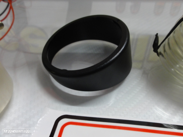 Manometro da Pressao do Turbo 3 bar Fundo Preto / smoke c/iluminaçao led branco Depo Racing Japan 52mm de diametro - 9