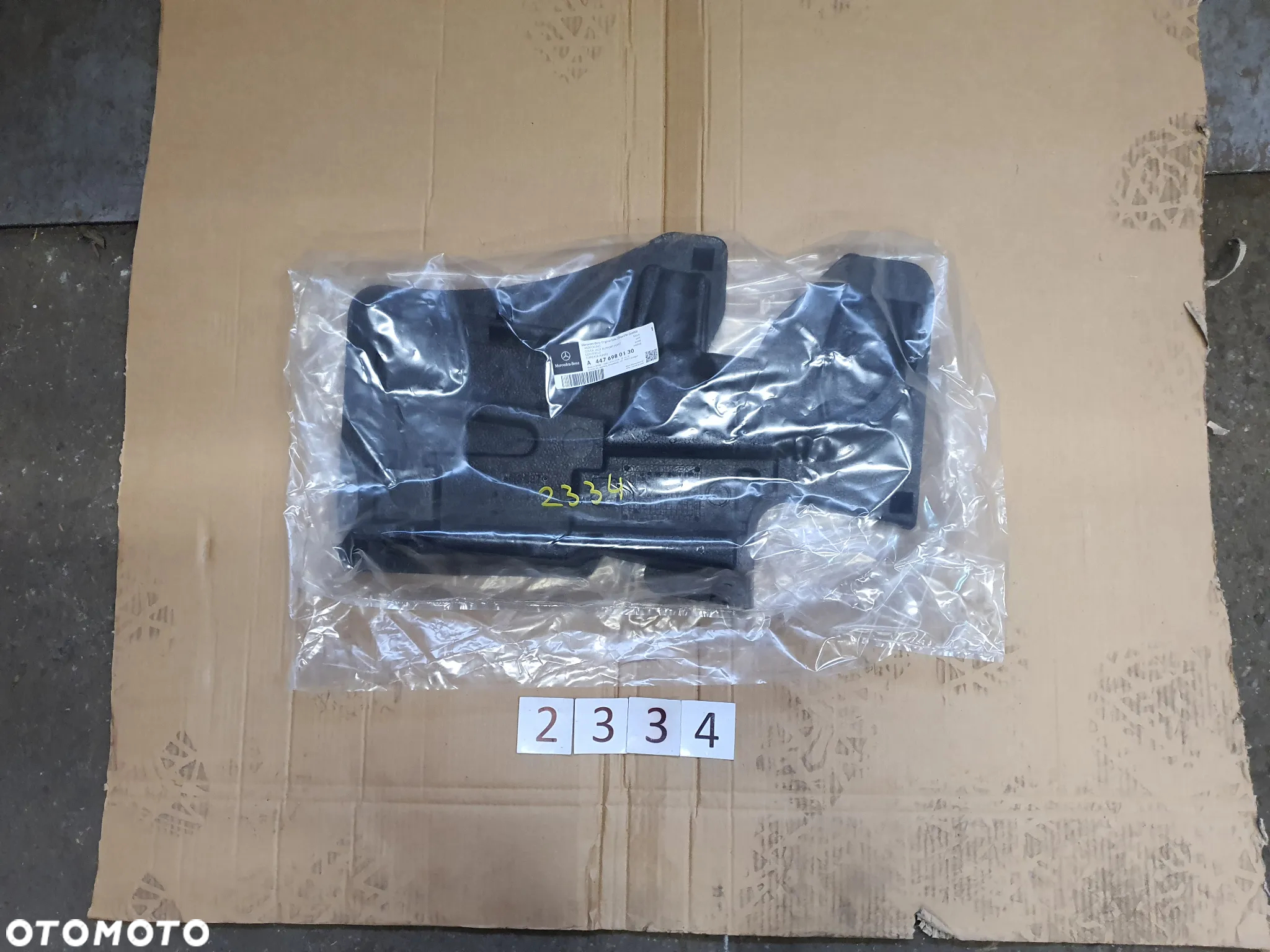 Styropian bagażnika Mercedes V W447 4476980130 - 4