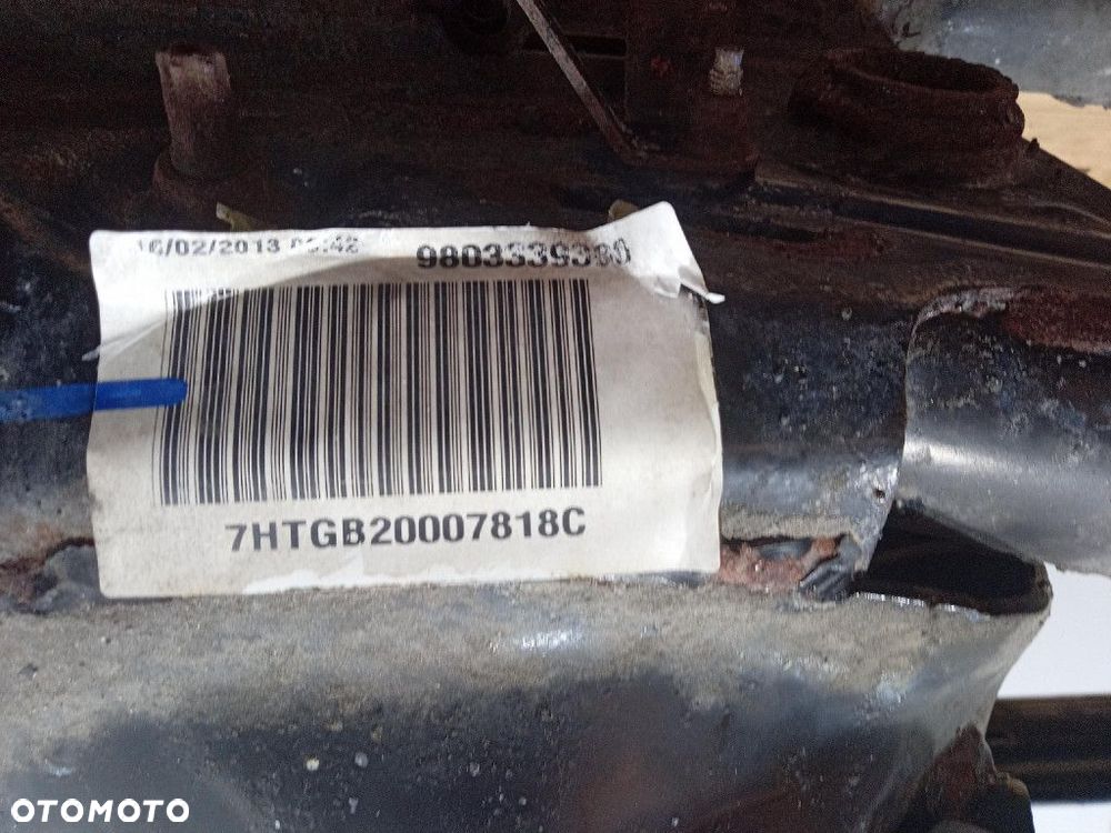 CITROEN DS5 HYBRID 2.0 HDI 4X4 BELKA ZAWIESZENIA TYŁ SANKI TYLNA 9803339380 - 6