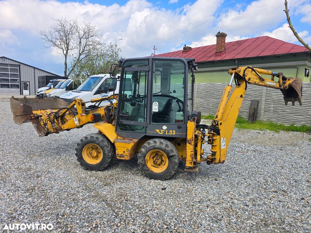 Venieri VF1.33 4x4 An 2005 Mini BuldoExcavator +Remorca Utilaje Ifor Williams 3.5T - 5