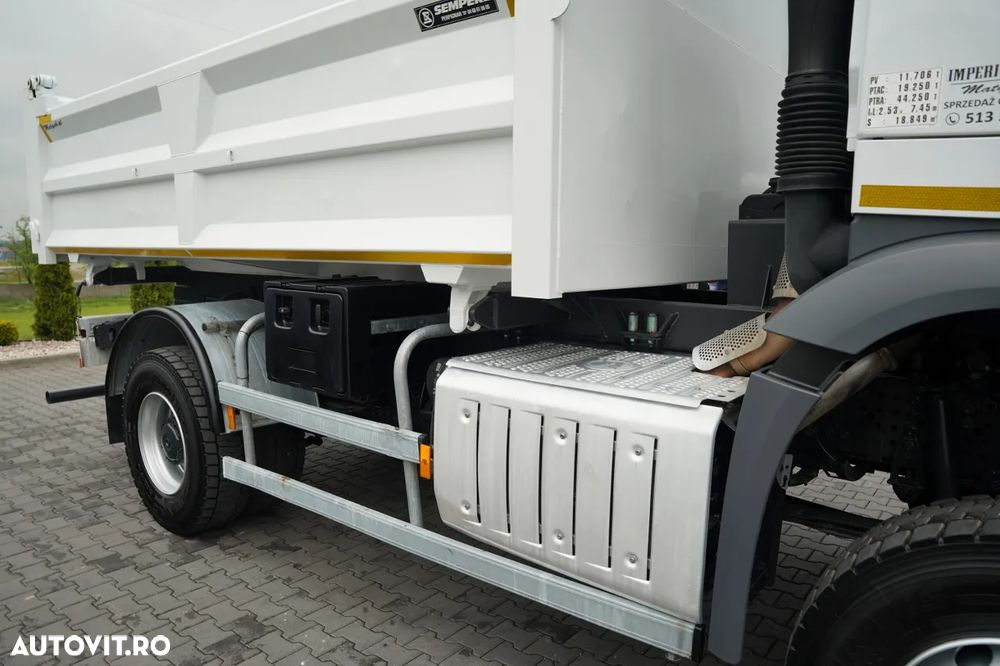 Mercedes-Benz AROCS 2038 / 4x4 / BASCULABILĂ PE DOUĂ LATE / HIDRODOLTA / AUTOMATĂ / - 26