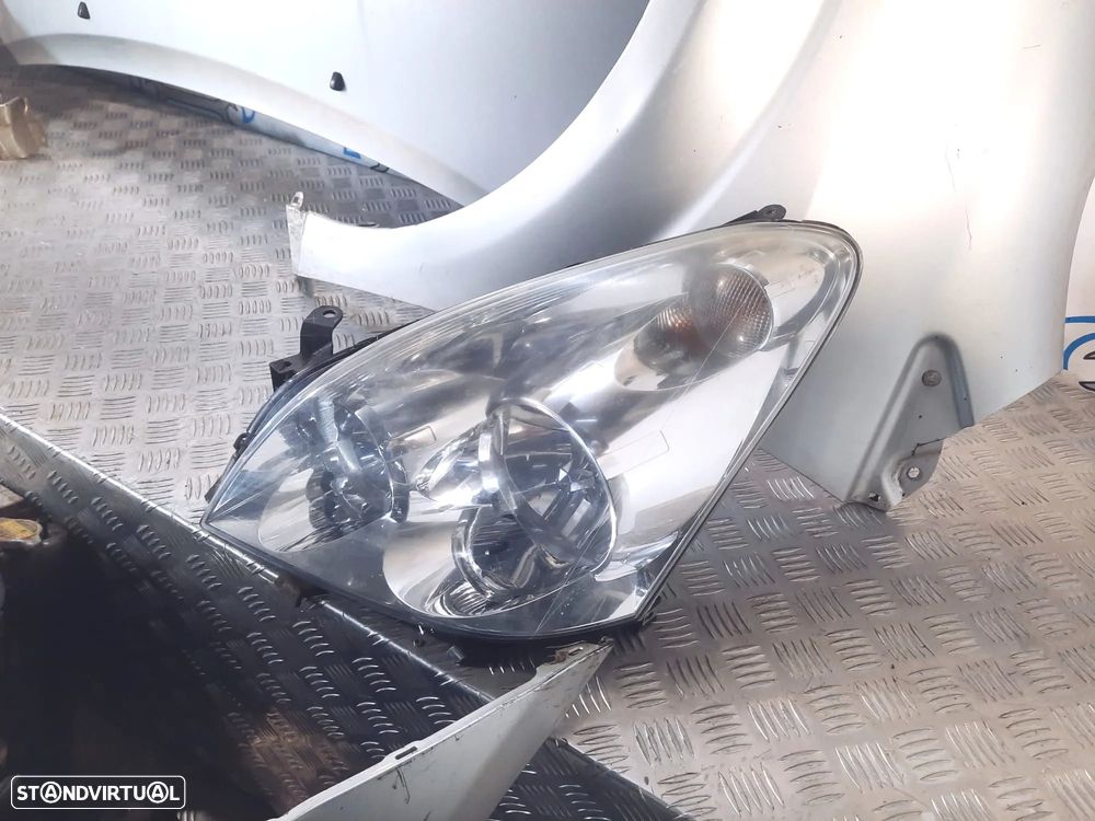 FRENTE COMPLETA TOYOTA COROLLA VERSO E12 CAPOT PARACHOQUES GUARDA-LAMAS OTICAS RADIADOR VENTILADOR - 16