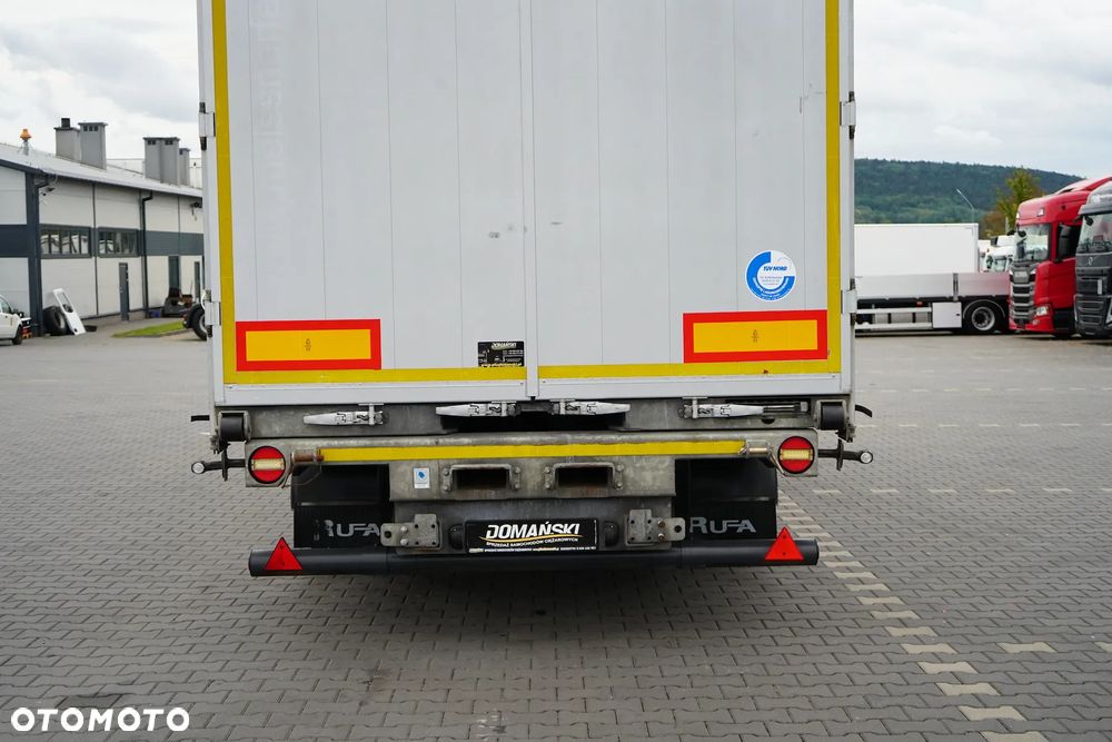 Inny RUFA / TANDEM / FIRANKA / BDF / 19 PALET / DŁ. 7,7 M / OŚ PODNOSZONA - 22