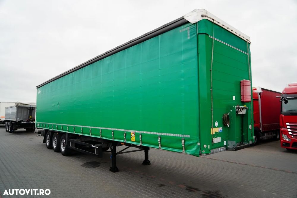Schmitz Cargobull CORTINĂ  / STANDARD / 2x AXE RIDICATIVE / AXE SAF / CORTINĂ ARMATĂ / - 9