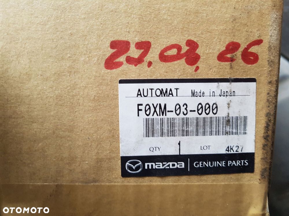 mazda cx5 cx-5 2,5 automatyczna skrzynia biegów f0xm-03-000 2wd fwnk0 - 3