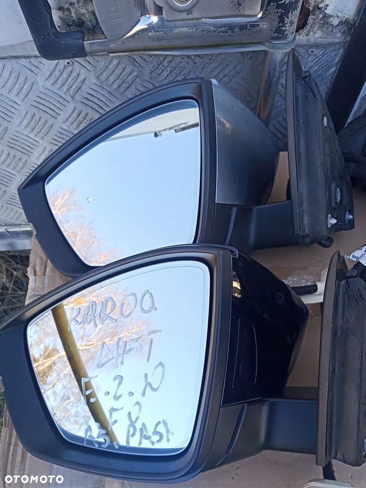 LUSTERKO Lewe  Prawe SKODA KAROQ różne funkcje asystent fotohrom - 21