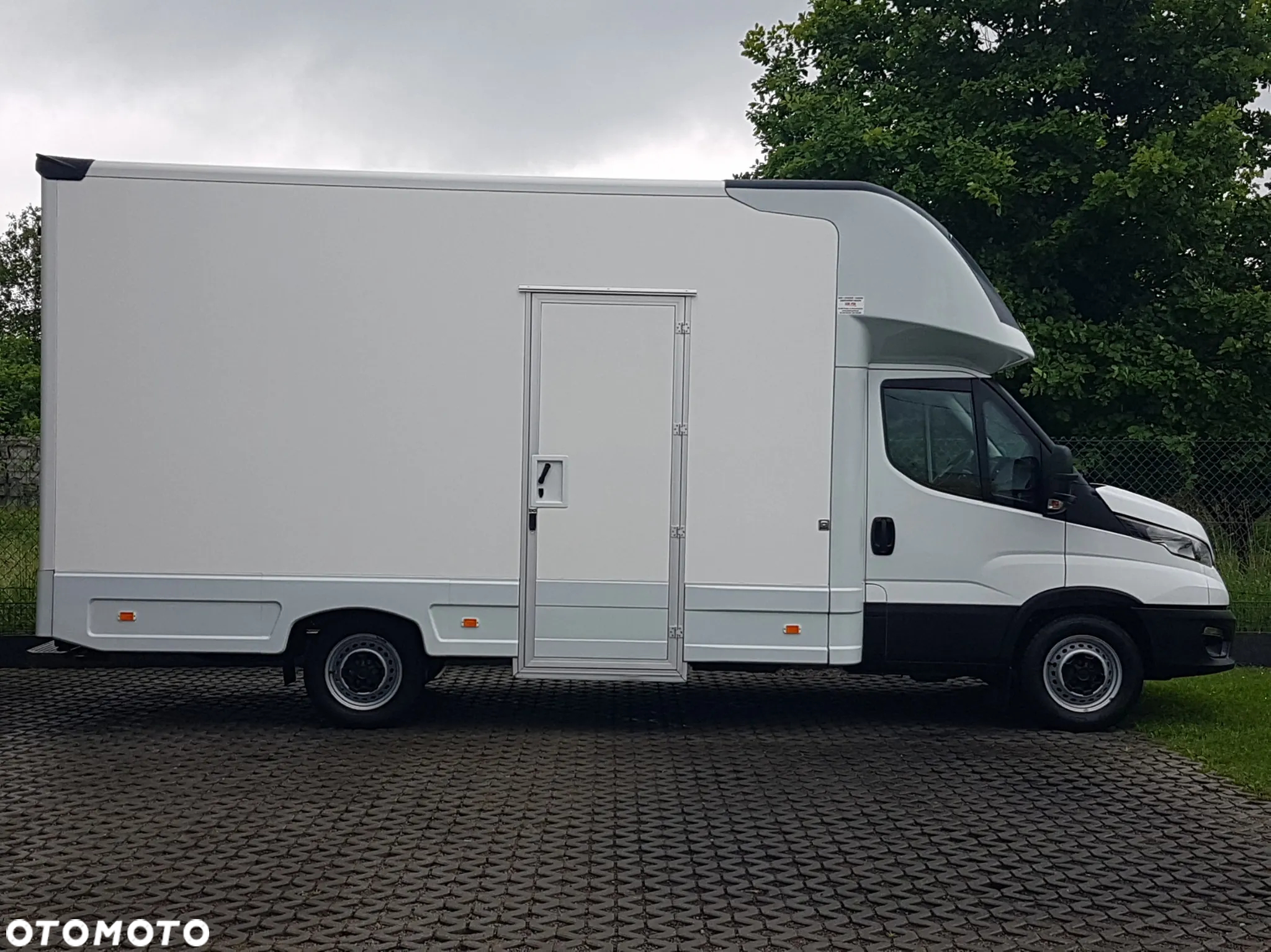 Iveco DAILY KONTENER NISKOPODŁOGOWY 4,43x2,23x2,42 SKLEP FOODTRUCK BAR KLIMA KONIOWÓZ KAMPER - 12