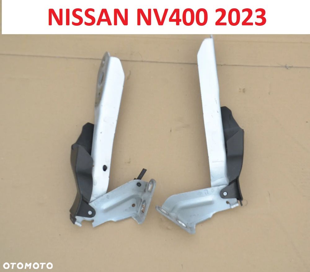 NIssan NV400 Nv 400 Maska Pokrywa Silnika Zawias Zawiasy Maski Prawy Lewy