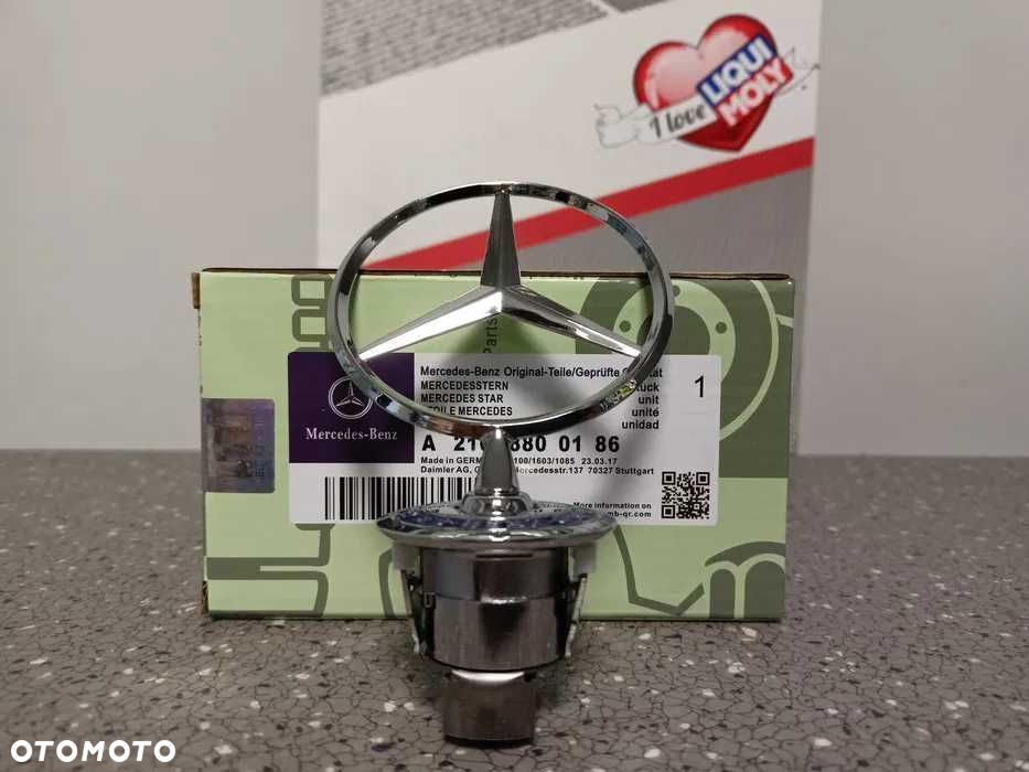 Mercedes W210/W211/W220/W124 Emblemat/Celownik maski przód.> - 1