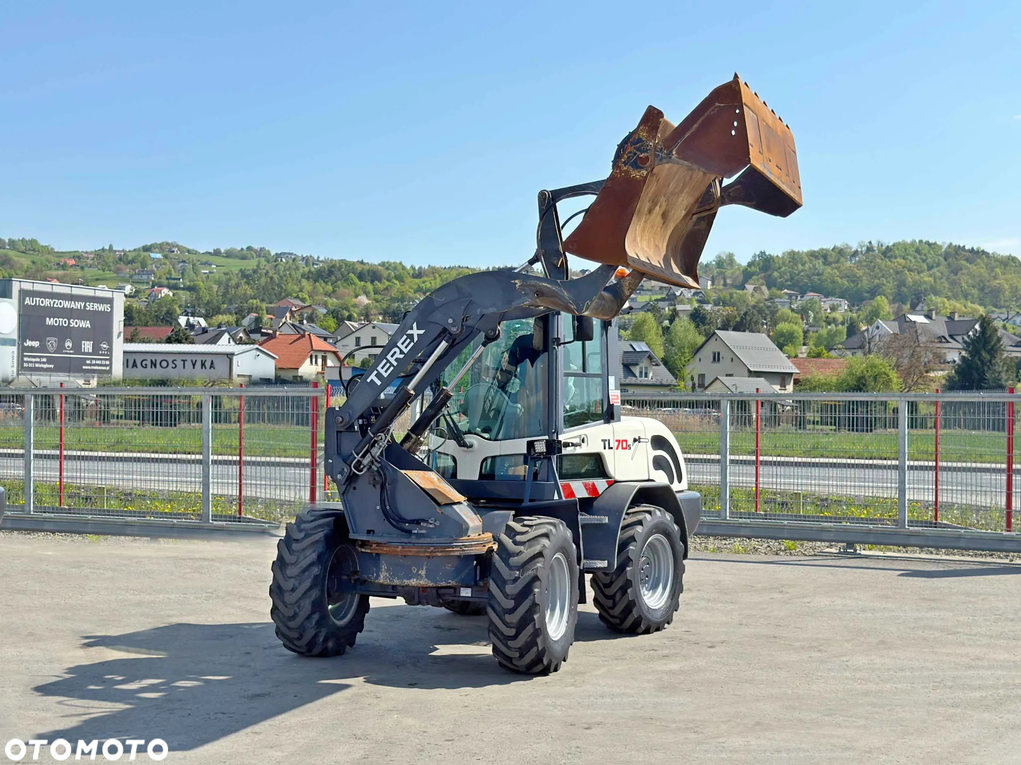 Terex TEREX TL 70 s * Ładowarka kołowa * 4x4 * STAN BDB - 5