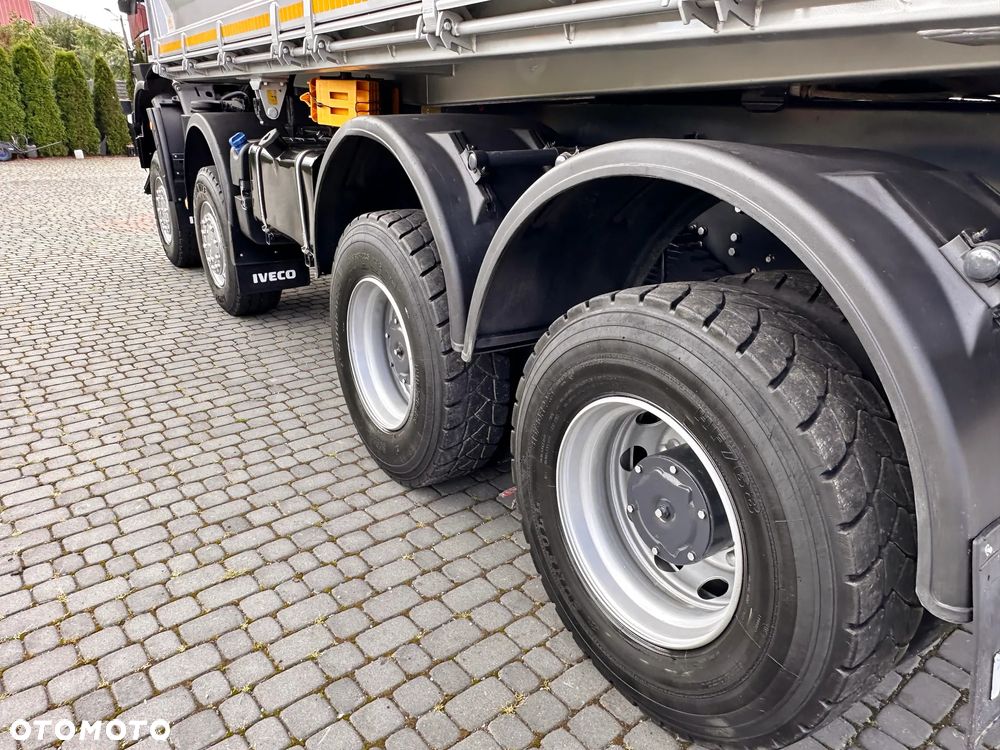 Iveco TRAKKER 450 8x8  WYWROTKA MEILLER 3S Przebieg 200 tys.km - 14