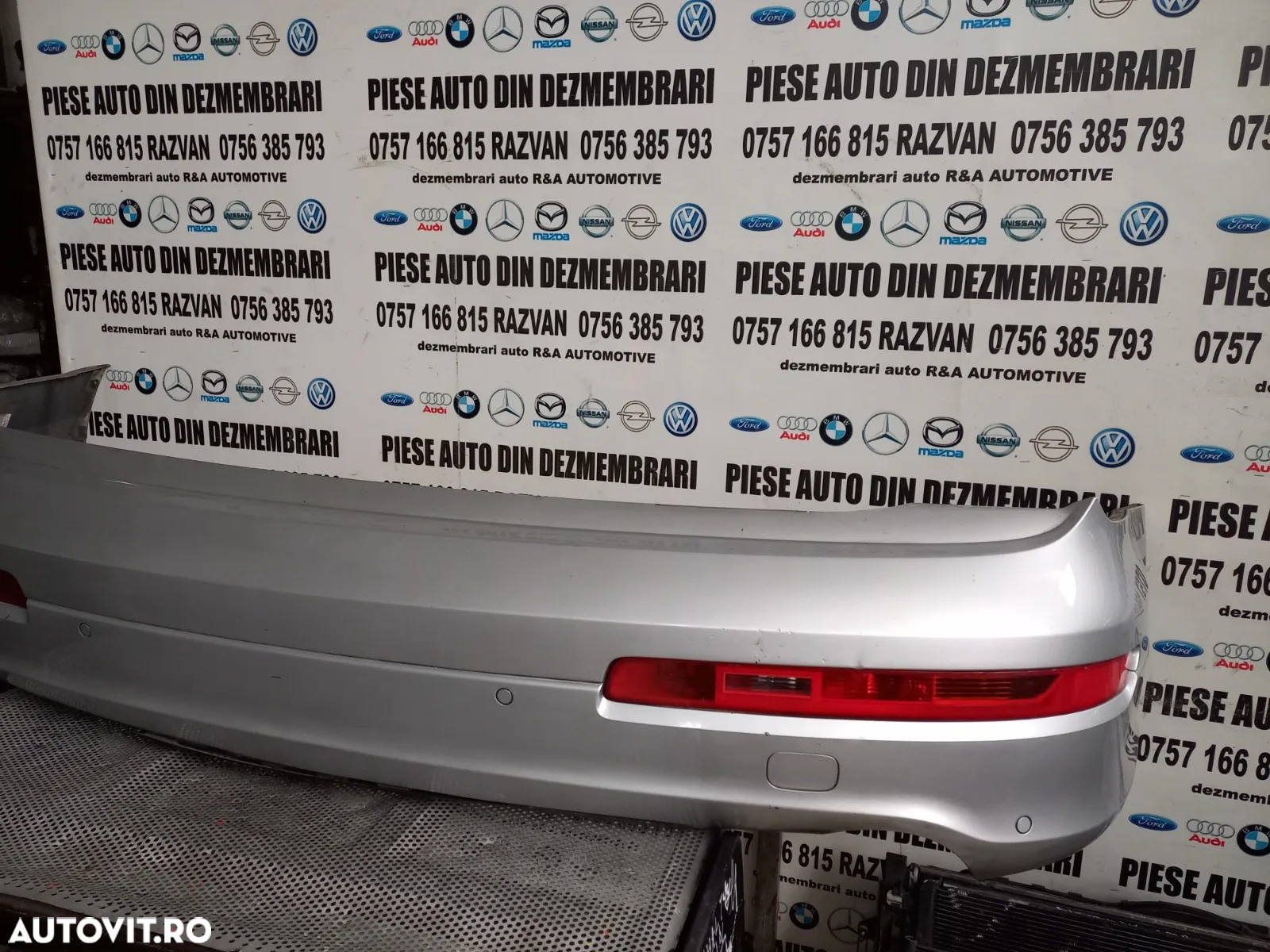 Bara Spate Completa Audi Q7 4L Originala Livram Oriunde - Dezmembrari Arad - 7