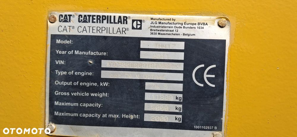 Caterpillar TH 417 - 5