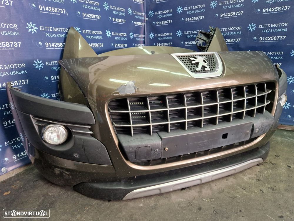 Frente completa usada PEUGEOT 3008 1.6 HDI capot parachoques oticas guardalamas radiador - 6