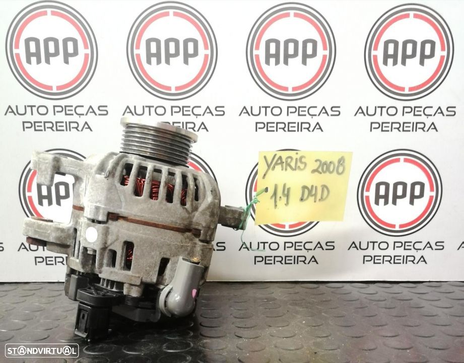 Alternador Toyota Yaris de 2008 1.4 D4D. - 1