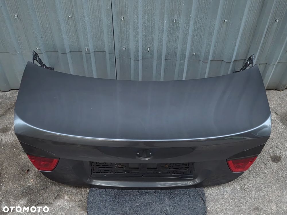 BMW 3 E90 KLAPA BAGAŻNIKA KOMPLETNA A22 SPARKLING GRAPHITE METALLIC POMORSKIE - 5