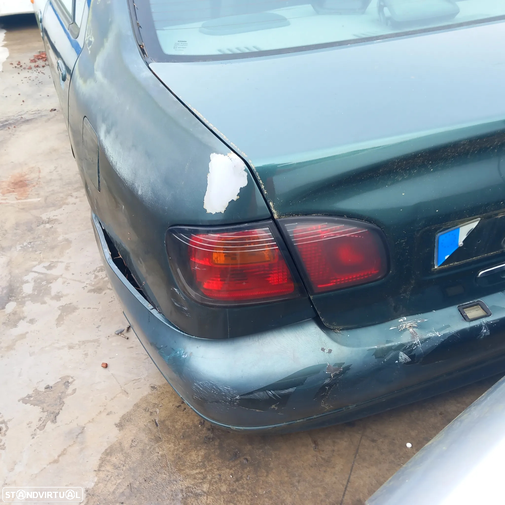 Frente e traseira nissan primera p11 carro - 2