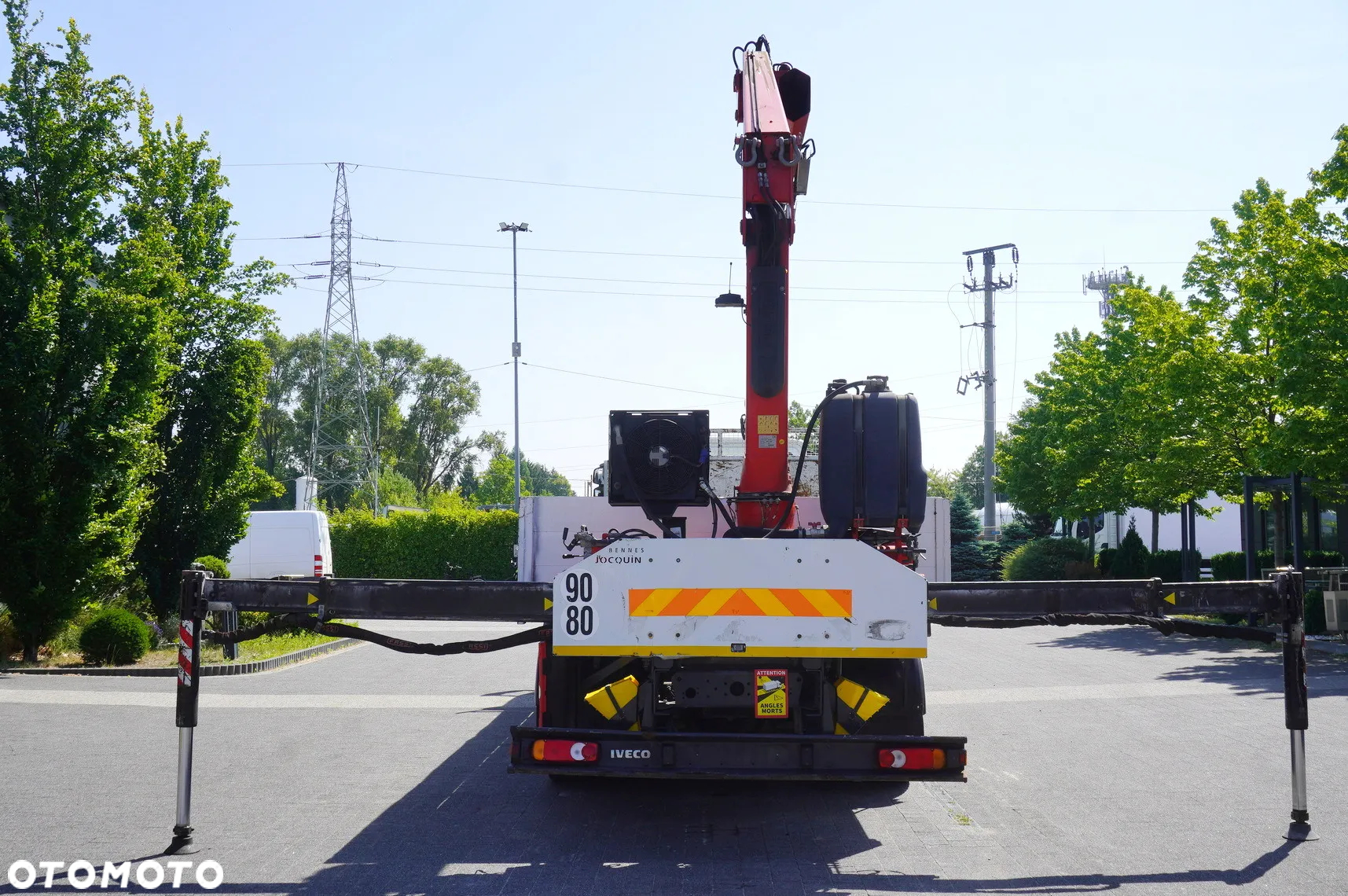 Iveco Eurocargo 190-280L / HDS Fassi F135A / 8 m / udźwig 5580 kg - 5