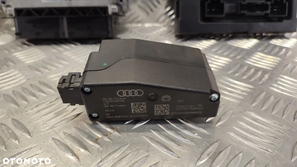 VW TOUAREG 7P 10-18R ZESTAW STARTOWY 3.0 TDI CNR ROZRUCHOWY 7P0907401K 4H0907063CD 4H0907064EK 4H0905852B 2 KLUCZYKI - 7