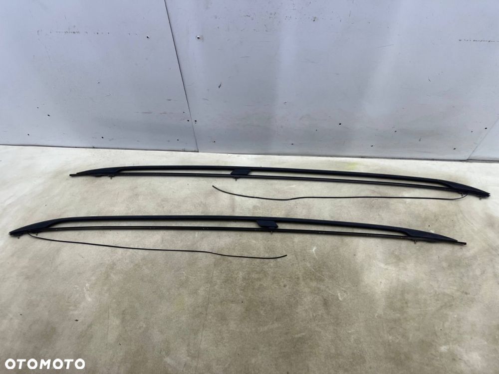 Relingi dachowe Mercedes w210 KOMBI 95-02r. lewa prawa + listwy nakładki KOMPLET - 1