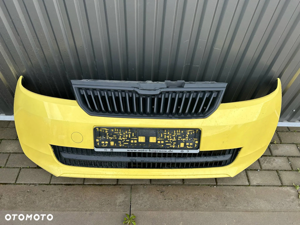 Skoda Citigo Zderzak przód, przedni kompletny grill, ładny LB1B