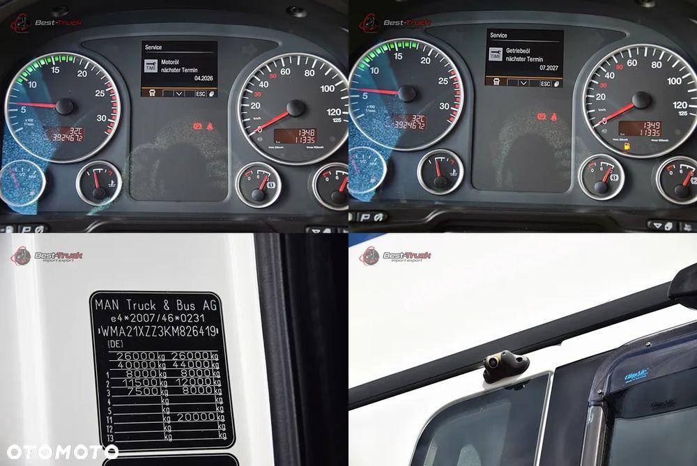 MAN TGX 26.460 // 6X2 // HDS FASSI F195AS22 // 6XPODUSZKA // OŚ SKRĘTNA // RETARDER - 34