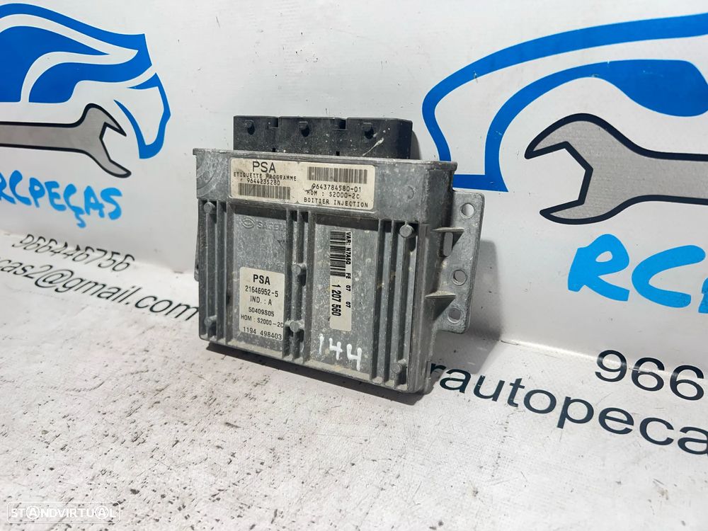 .Centralina Original Motor Sagem PSA Citroen Xsara NFU 1.6i 16v 9643784580 / S2000-2c - 5