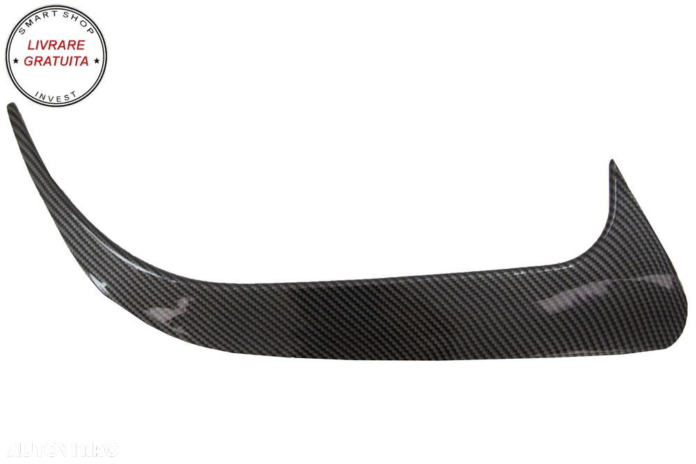 Ornamente bara spate flapsuri Mercedes CLA W117 (2014-2018) Carbon Edition- livrare gratuita - 5