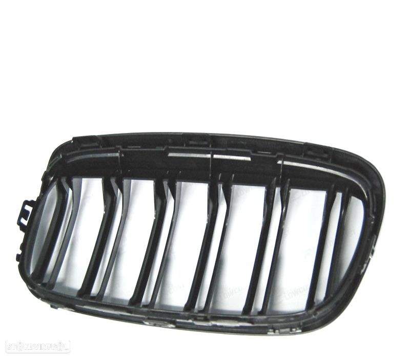GRELHAS BMW F45 F46 15-17 DESPORTIVA DUPLA BARRA PRETO BRILHANTE - 2