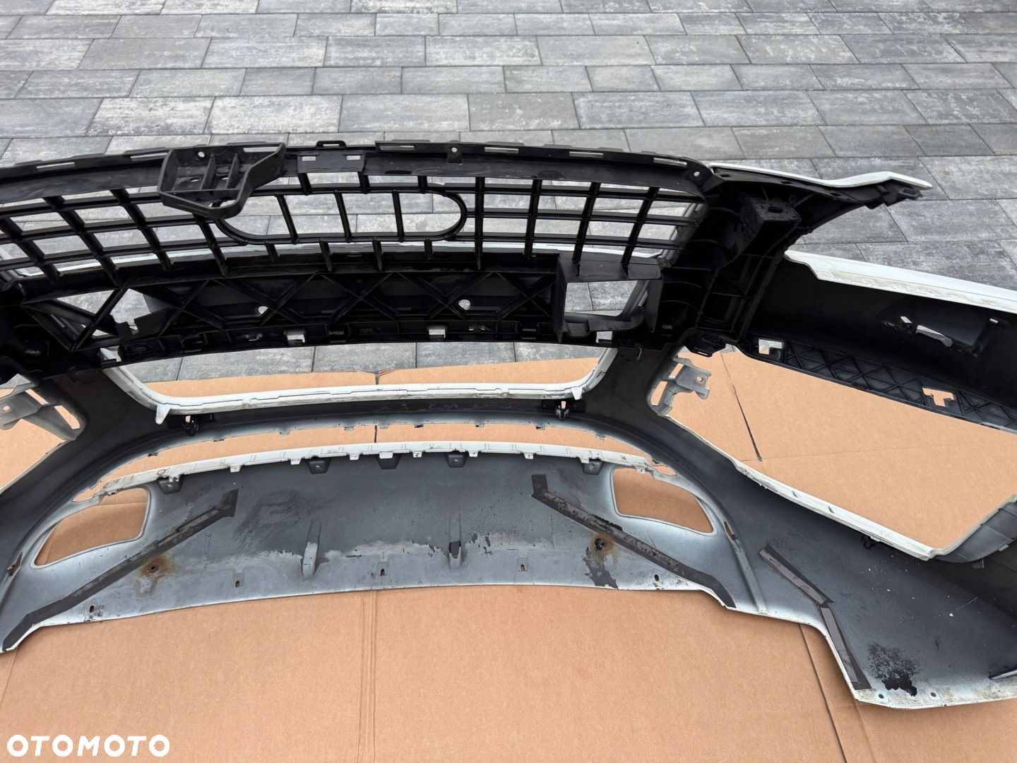Zderzak Przód AUDI Q7 4L0 V12 W12 LIFT ORYGINAŁ NIE KLEJONY - 12