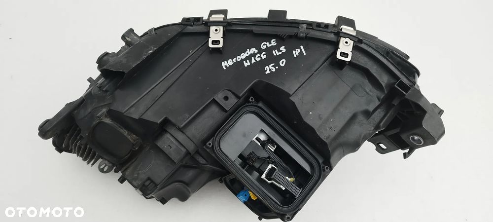 Lampa Przednia Prawa Mercedes GLE W166 2015-2019 Full Led Inteligent System Idealna Oryginał A1669067602 - 4